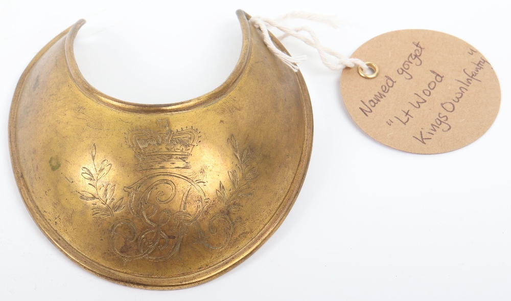 Georgian Universal Pattern Officers Gorget 1796-1830