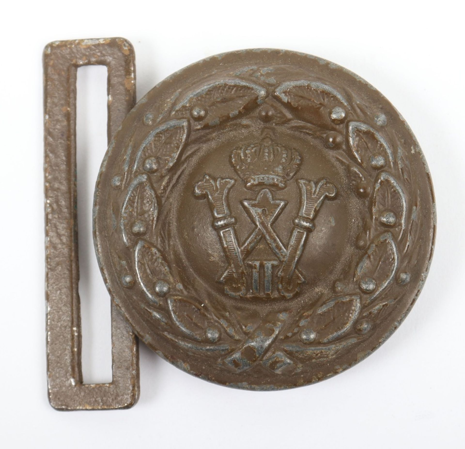 WW1 Prussian Officers Field Service Belt Buckle