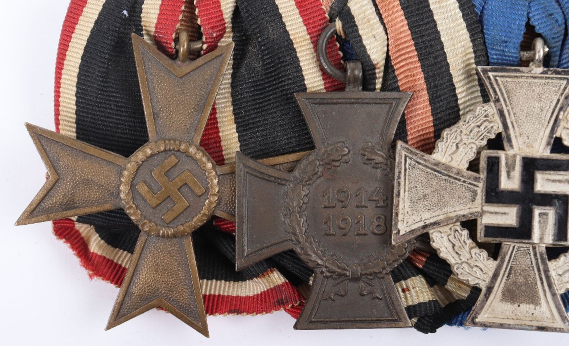German Non-Combatants Court Mounted Medal Group of Four - Image 2 of 5
