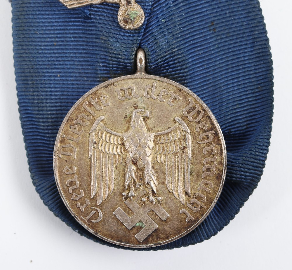 German Armed Forces 4 Year Long Service Medal Parade Court Mounted - Image 3 of 6