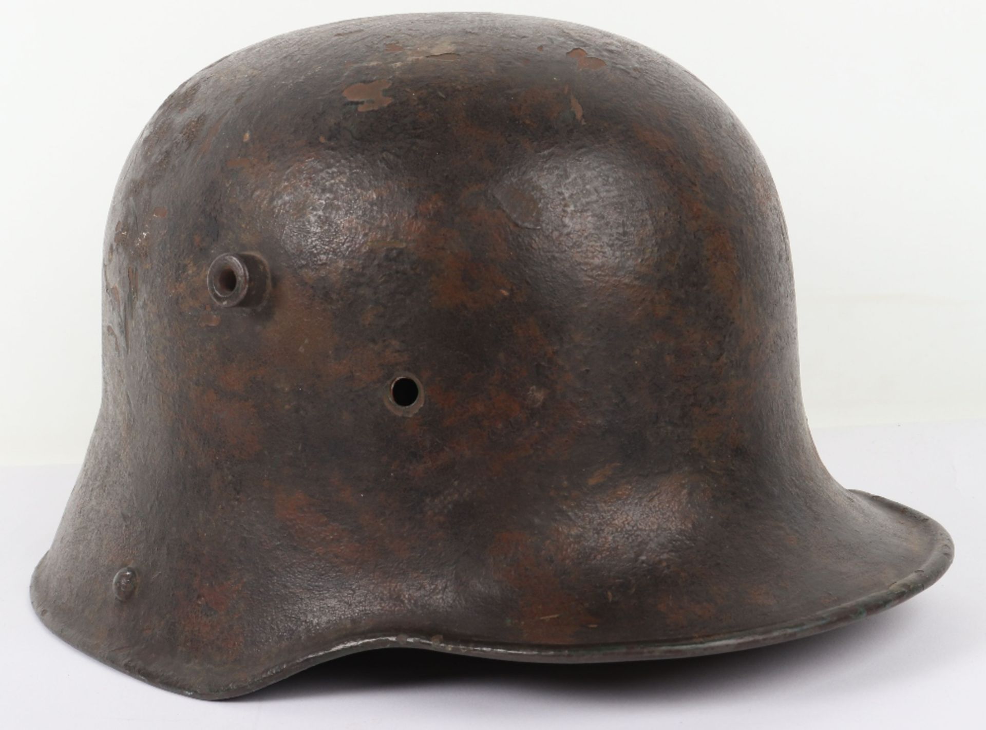 Imperial German Camouflaged M-17 Steel Combat Helmet - Image 2 of 8