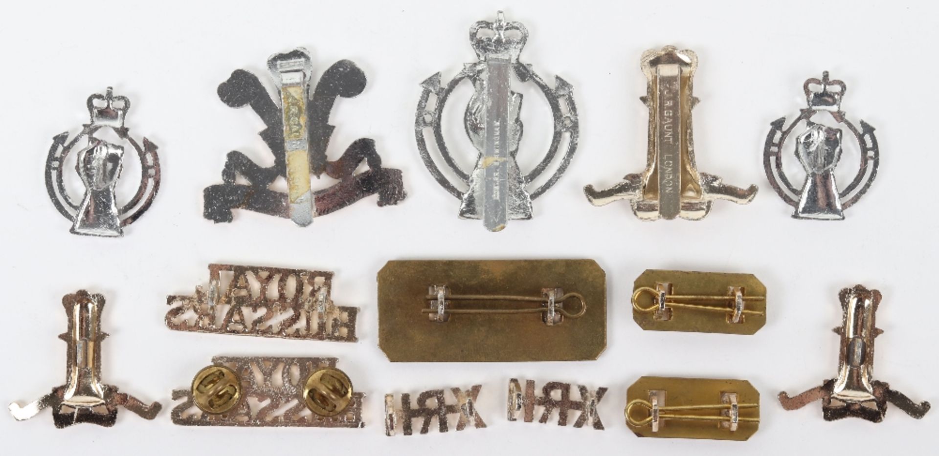 Selection of Anodised Cavalry Regiment Badges and Insignia - Image 2 of 2