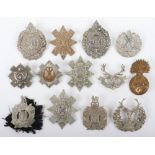 13x Scottish Regimental Cap / Glengarry Badges