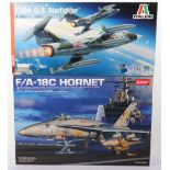 Academy and Italeri 1:32 scale Fighter Aircraft model kits