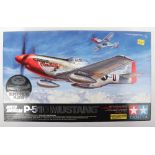 Tamiya 1:32 scale North American P-51D Mustang Silver colour plated