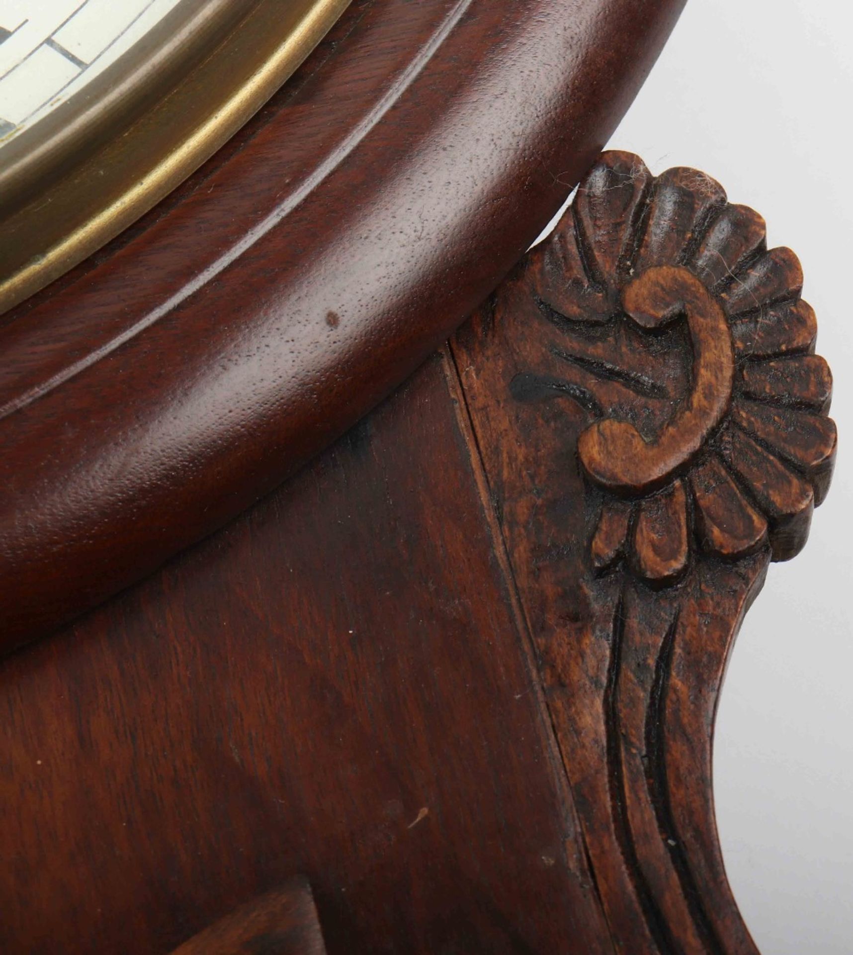 An American drop dial clock - Image 9 of 9