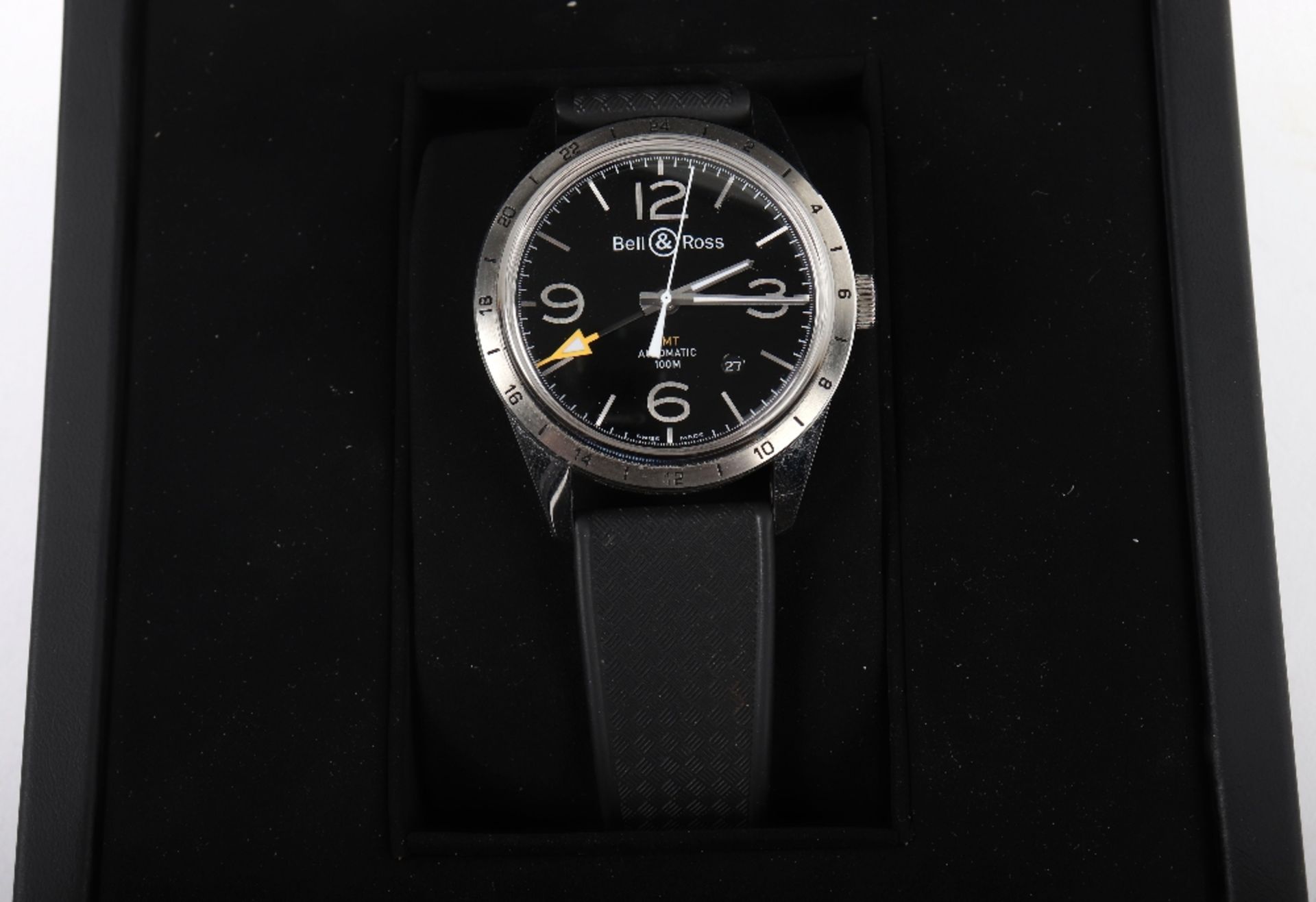 A Bell & Ross BR123 GMT 24H automatic gentleman’s wristwatch no.BR12393-SP, model 10845 - Bild 3 aus 13