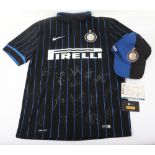 Original signed 2014 Inter Milan Football Shirt