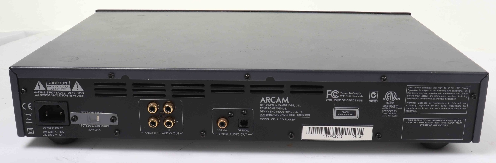 An Arcam A18 Integrated Amplifier, with an Arcam CD17 Compact Disc Player - Bild 5 aus 6