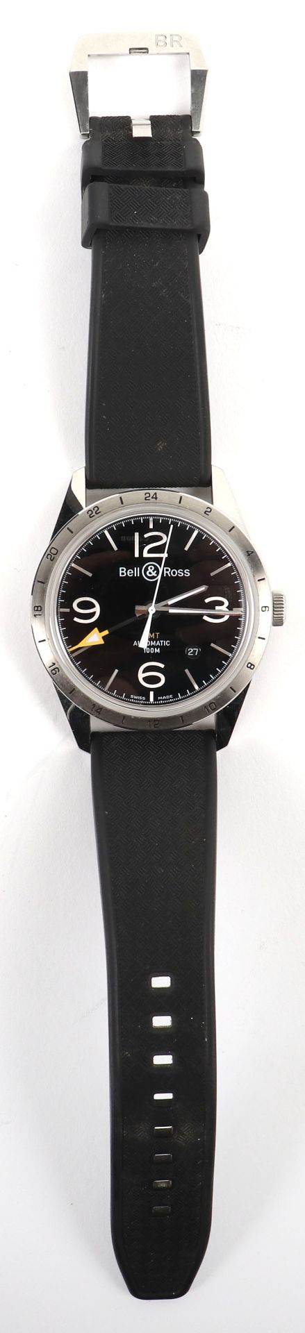 A Bell & Ross BR123 GMT 24H automatic gentleman’s wristwatch no.BR12393-SP, model 10845 - Bild 7 aus 13
