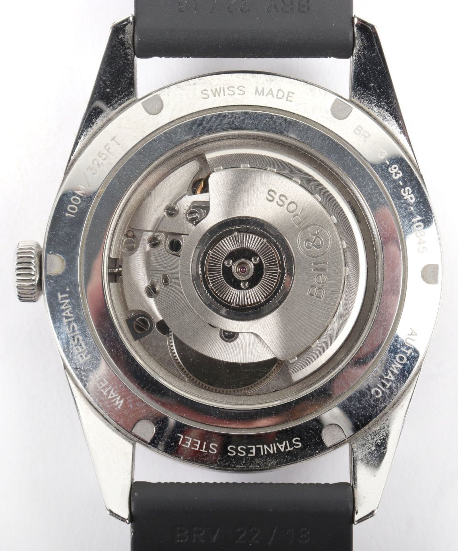 A Bell & Ross BR123 GMT 24H automatic gentleman’s wristwatch no.BR12393-SP, model 10845 - Bild 9 aus 13