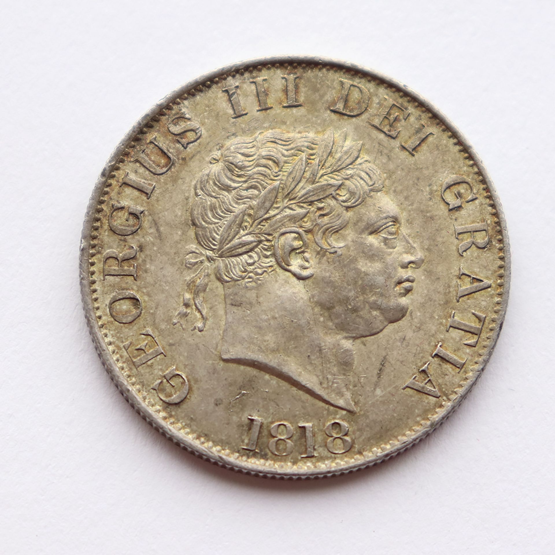 Two George III, Halfcrowns 1818 - Image 3 of 6