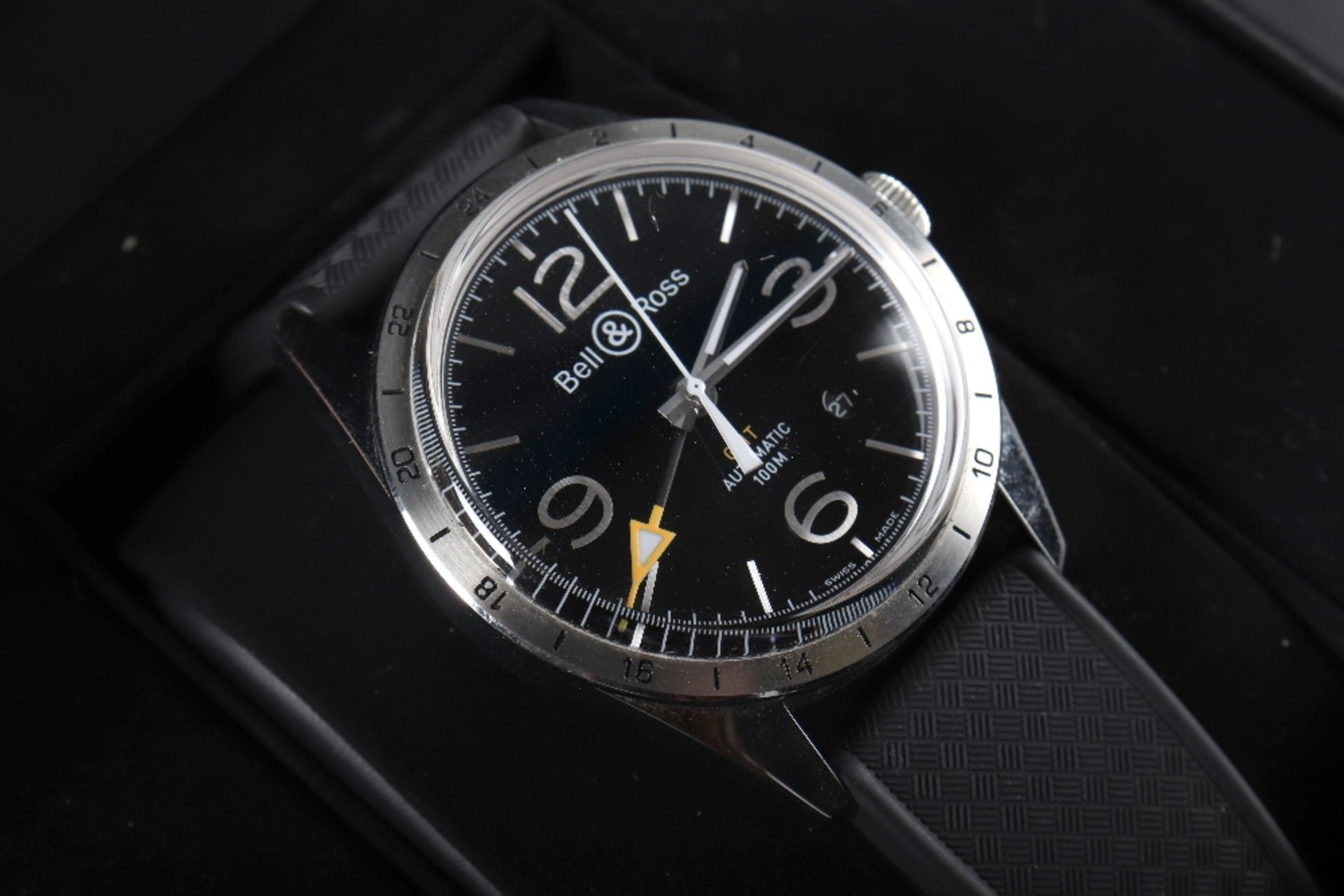 A Bell & Ross BR123 GMT 24H automatic gentleman’s wristwatch no.BR12393-SP, model 10845 - Bild 4 aus 13