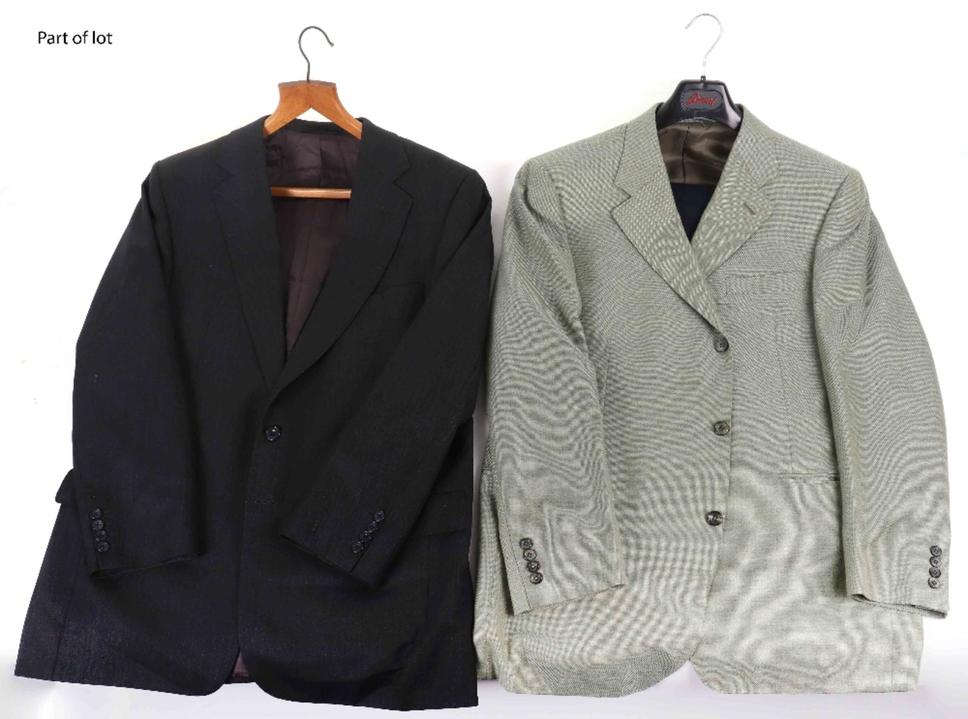 A selection of fine men’s suits and jackets, including an Ermenegildo Zegna, Canali, two Aquascutum - Image 4 of 6