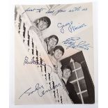 The Beatles Radio Times black and white photograph