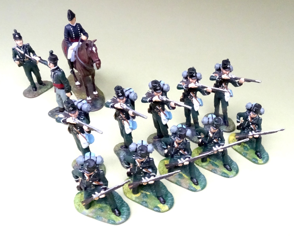 Britains Collectors Club Duke of Wellington mounted and Rifle Brigade - Image 2 of 5