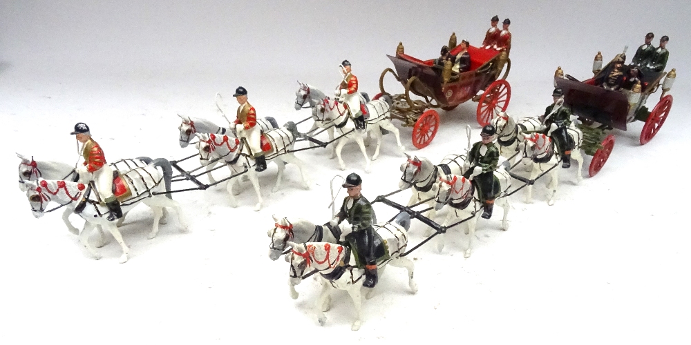 Britains set 2094, State Landau - Image 2 of 6