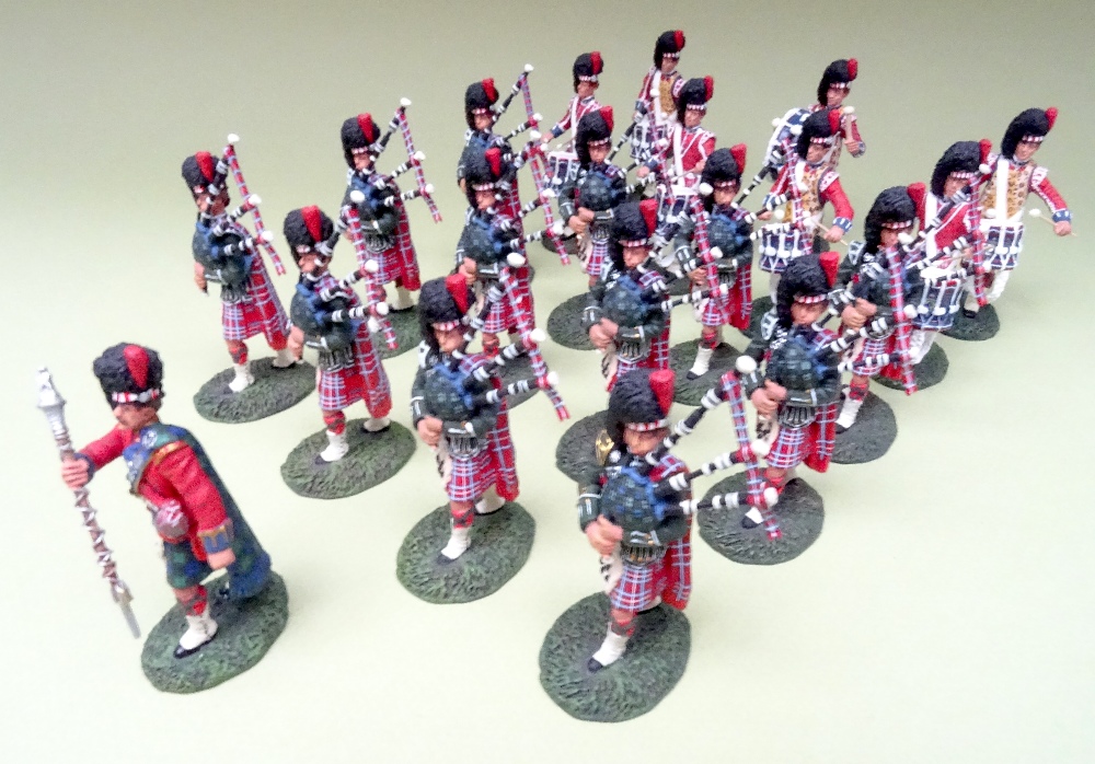 Britains Museum Collection Pipes and Drums of the Black Watch