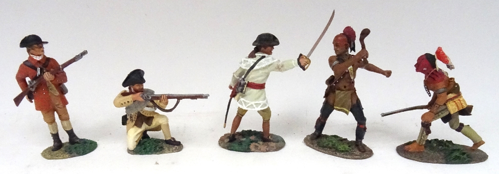 Britains French and Indian Wars, North American Indians and Militia - Image 2 of 6