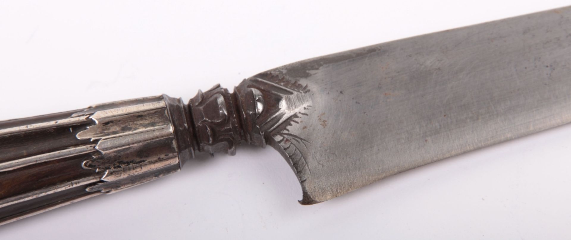 Late 18th Century Silver Mounted Neapolitan Dagger - Image 4 of 10