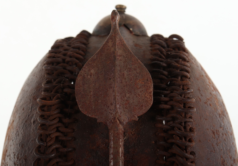 Indian Mail and Plate Helmet, 17th Century - Bild 8 aus 10