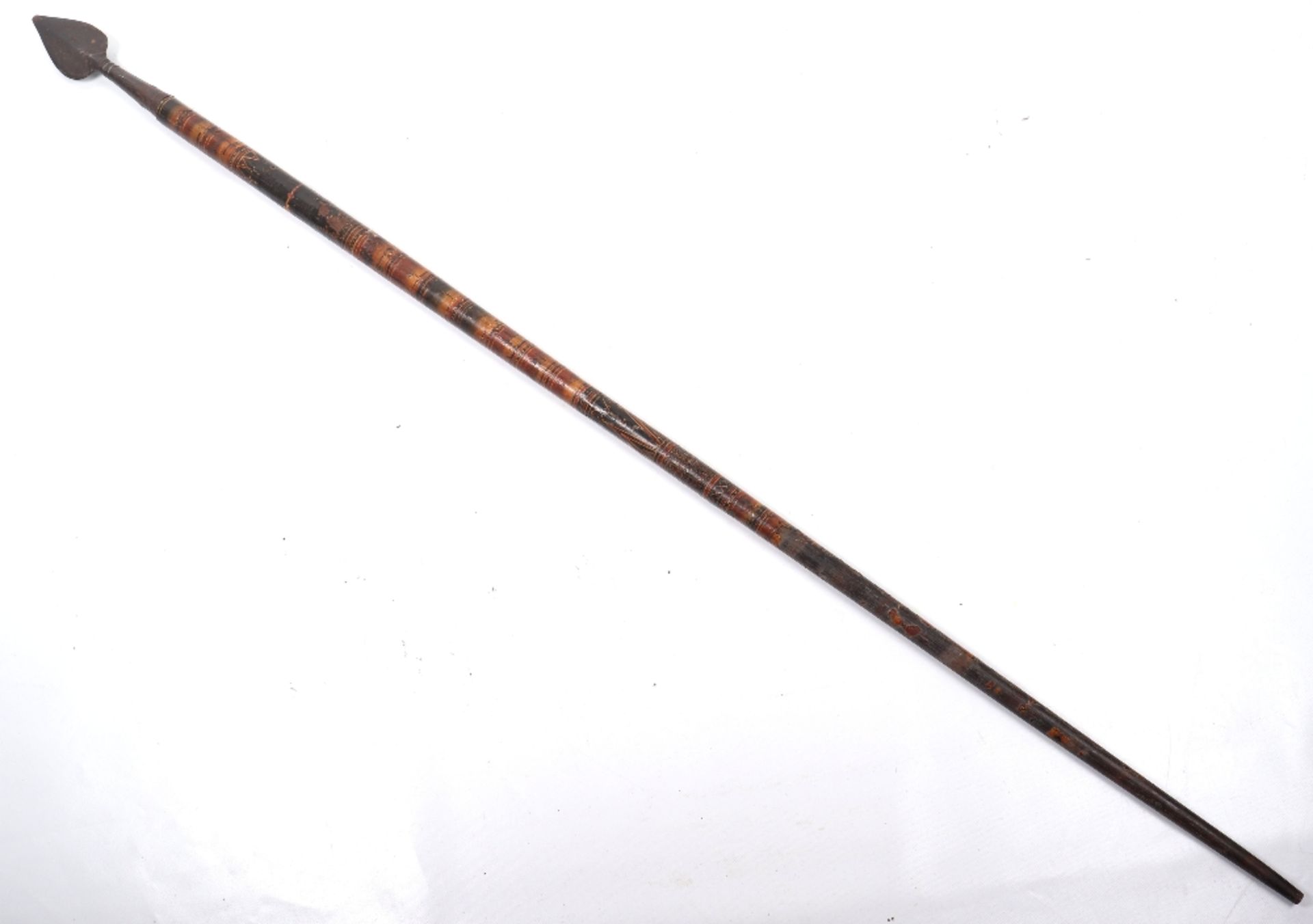Ceylonese Spear Patisthanaya, Probably 18th or 19th Century - Image 9 of 9