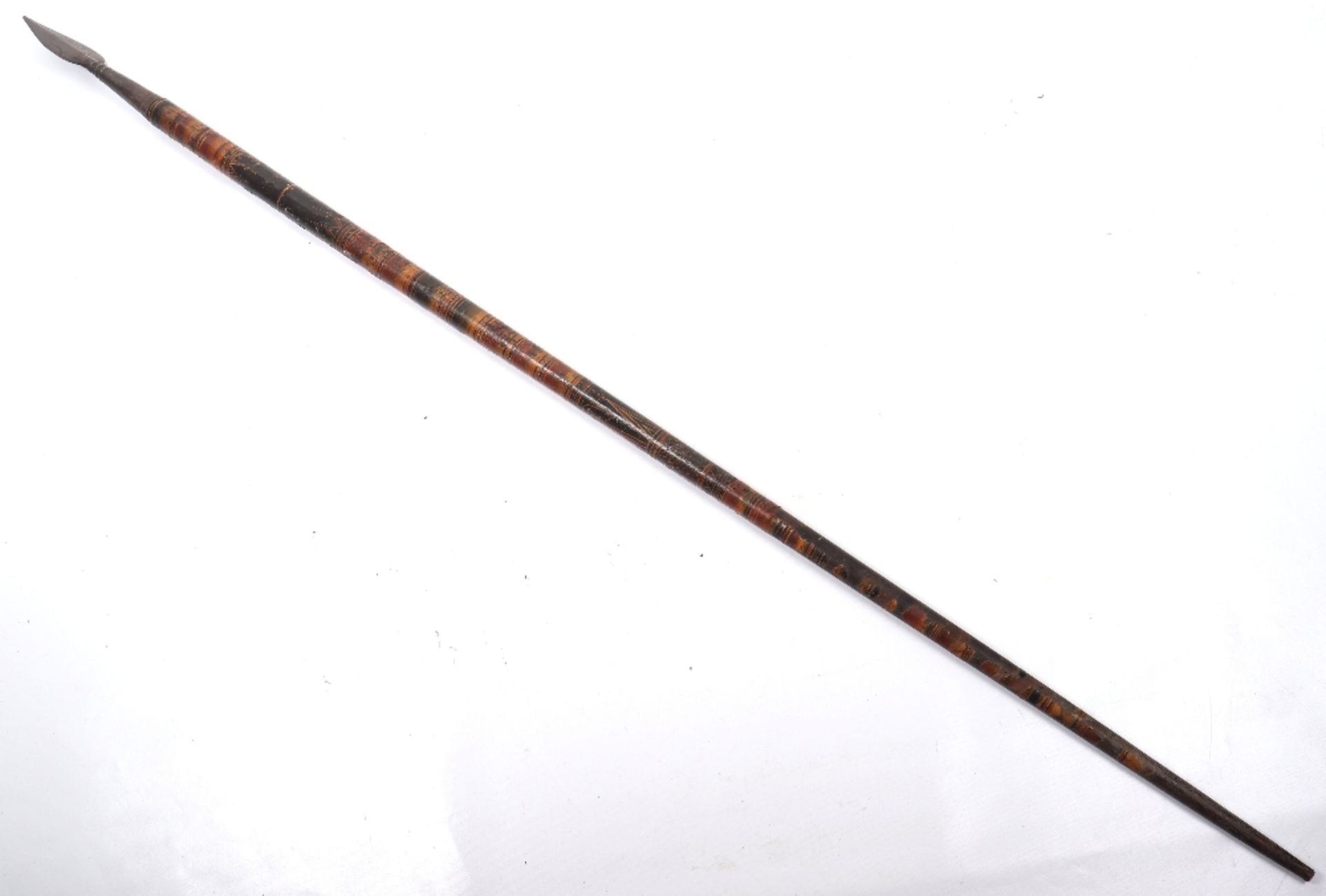 Ceylonese Spear Patisthanaya, Probably 18th or 19th Century - Bild 8 aus 9