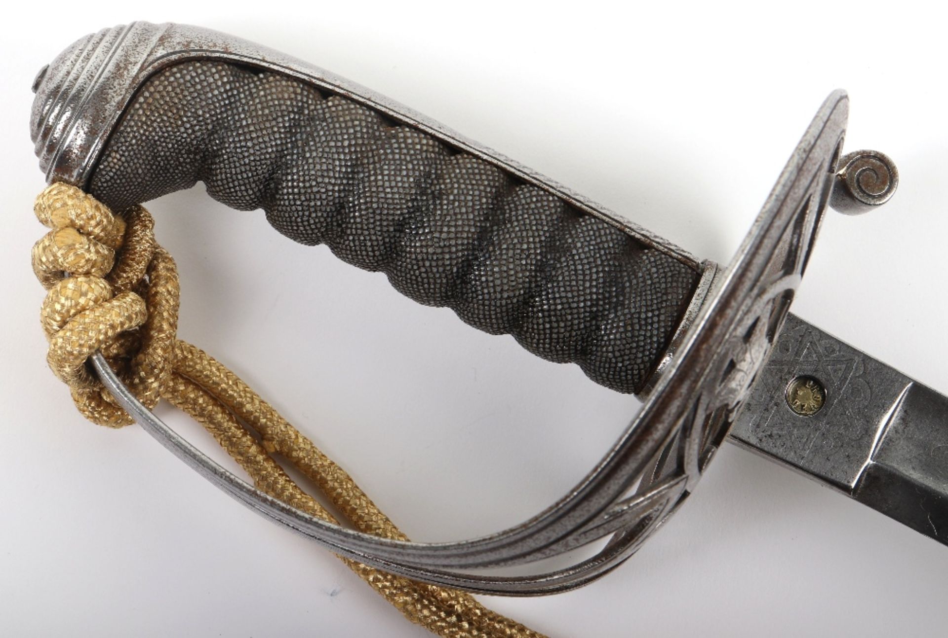 British 1845 Pattern Rifle Officers Sword - Image 3 of 16