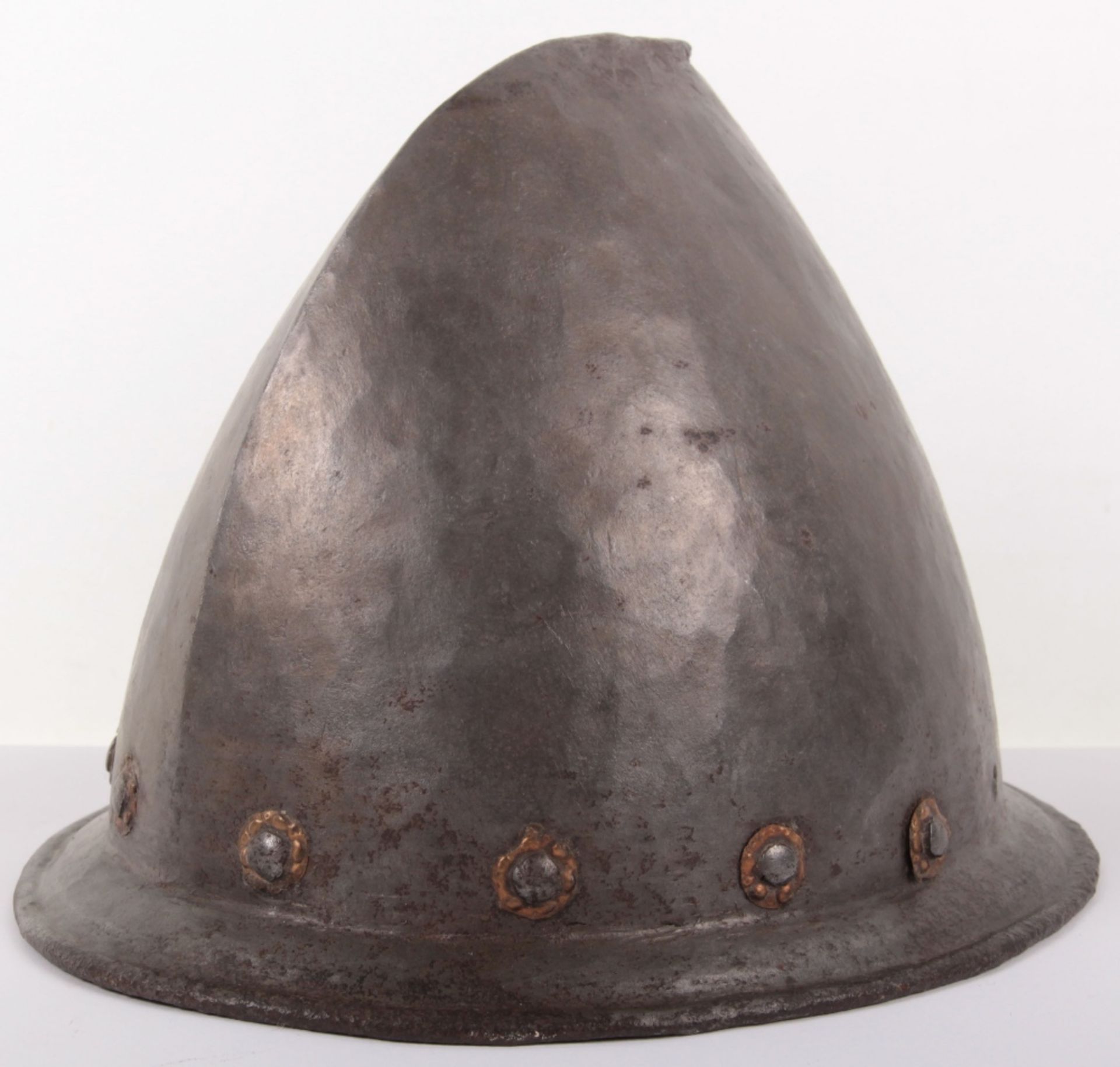 Good Heavy Italian Infantry Helmet Cabaset c.1580 - Image 3 of 10