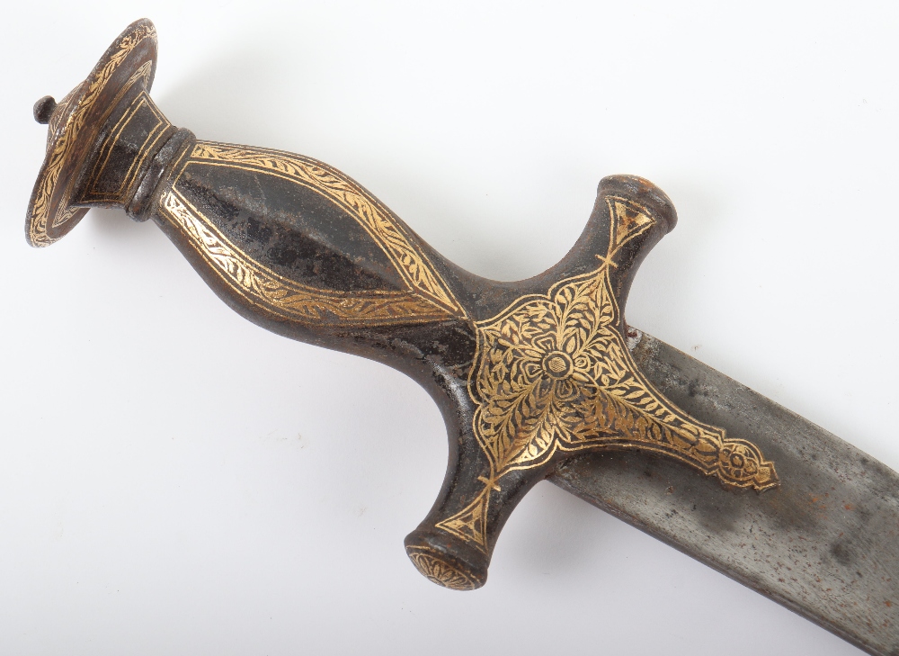 Decorative Indian Sword Tulwar Perhaps for a Youth - Bild 9 aus 13