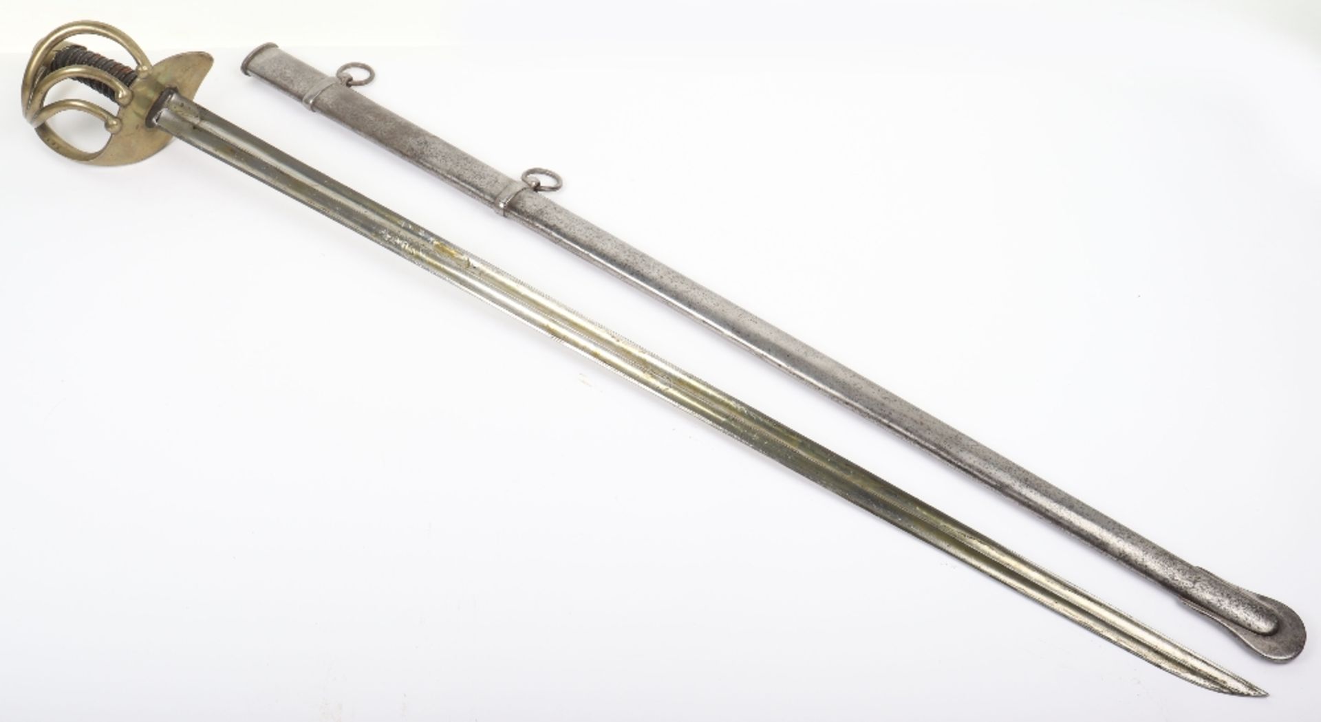 French Napoleonic Period An XI Cuirassier Troopers Sword - Image 10 of 11