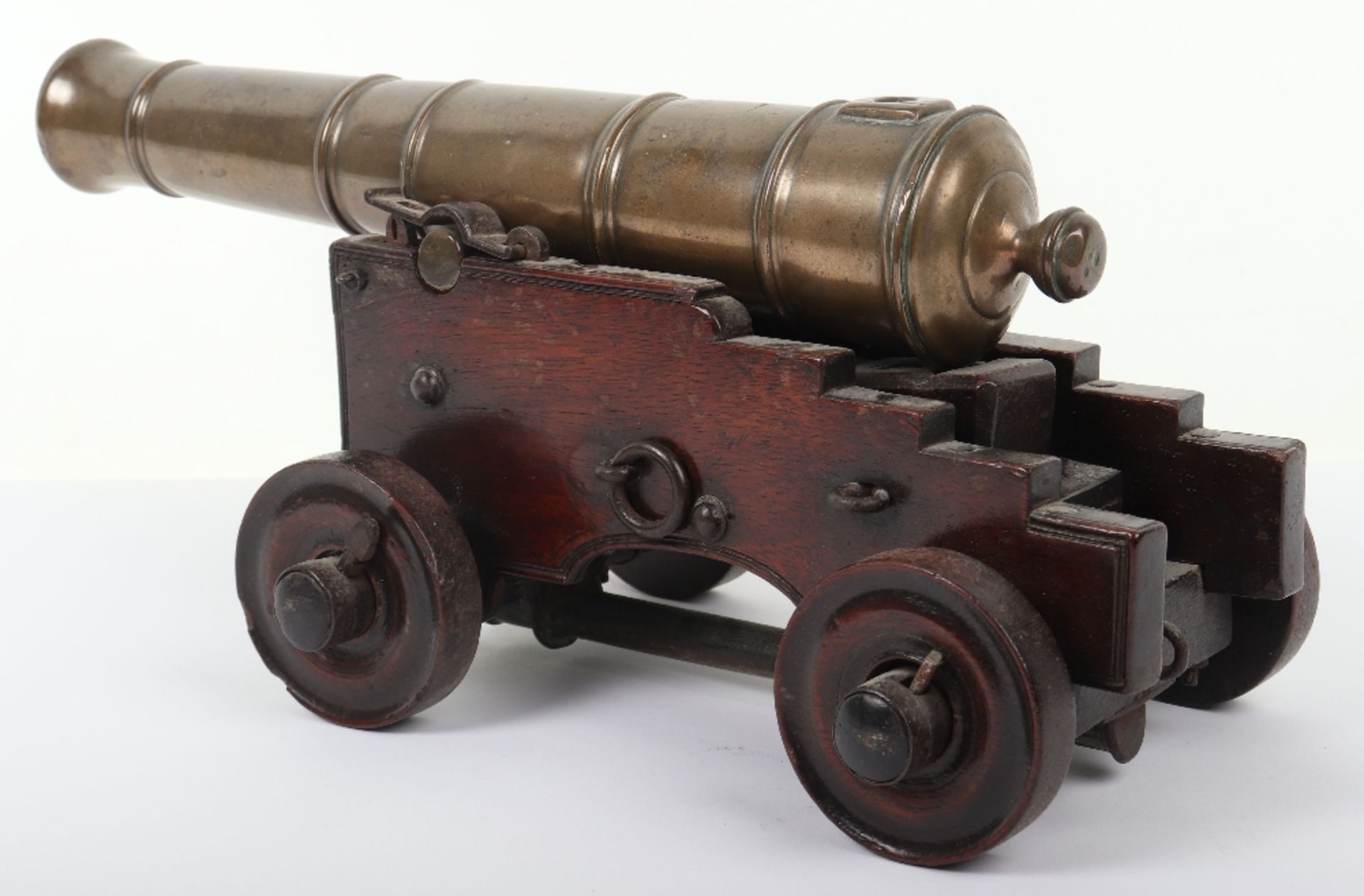 Contemporary Model of a Ships Cannon - Image 3 of 6