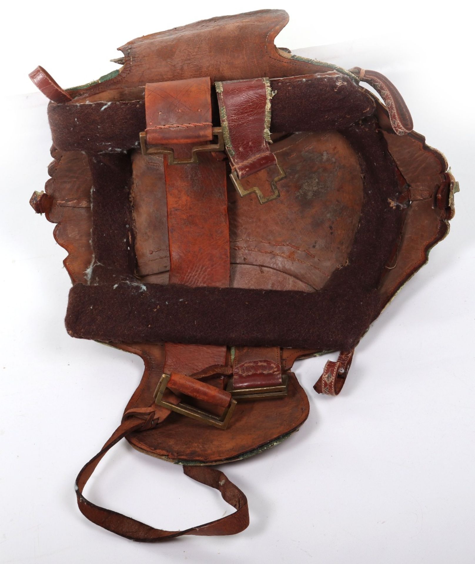 Fine and Scarce North Indian Saddle, Probably Late 19th or Early 20th Century - Image 12 of 12