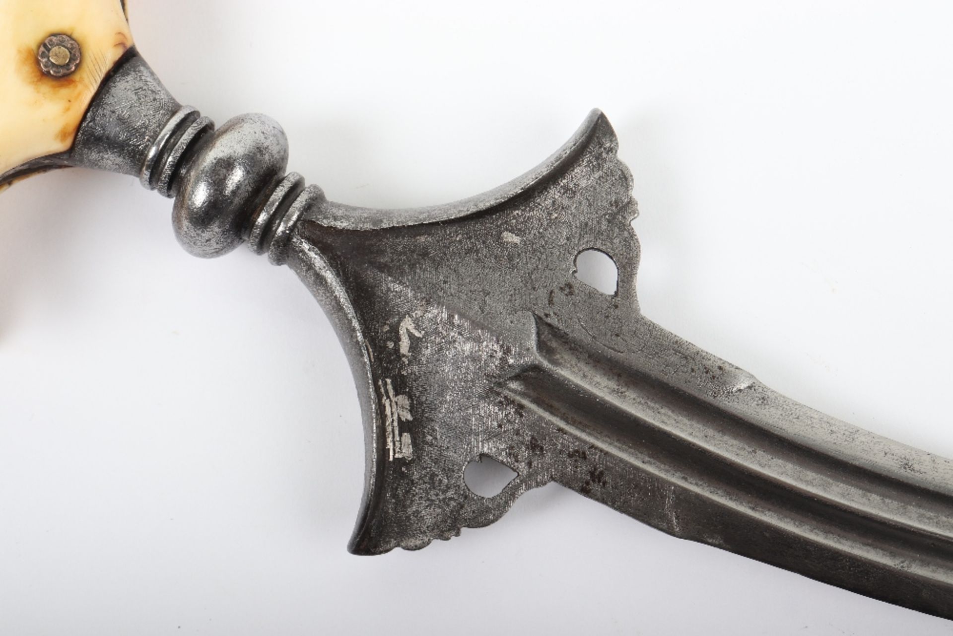 ^ Indian Dagger Khanjarli from Vizianagram, 17th or 18th Century - Image 8 of 14
