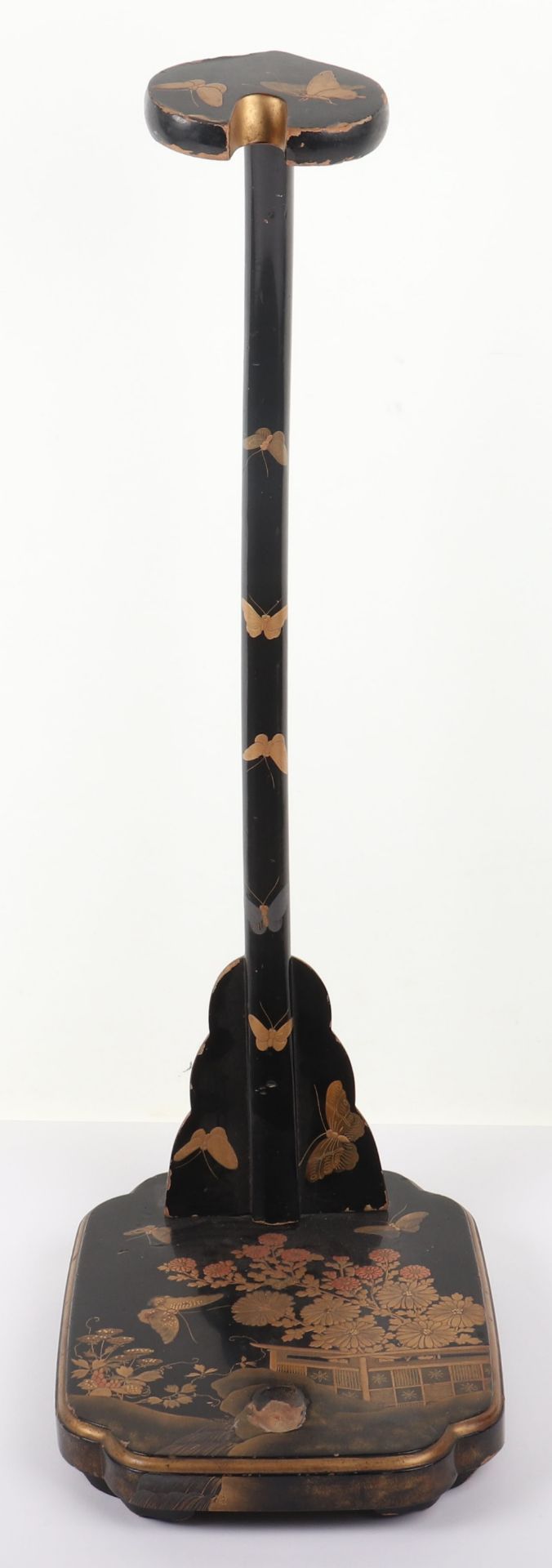 Japanese Lacquered Sword Stand Kake for a Tachi - Image 5 of 9