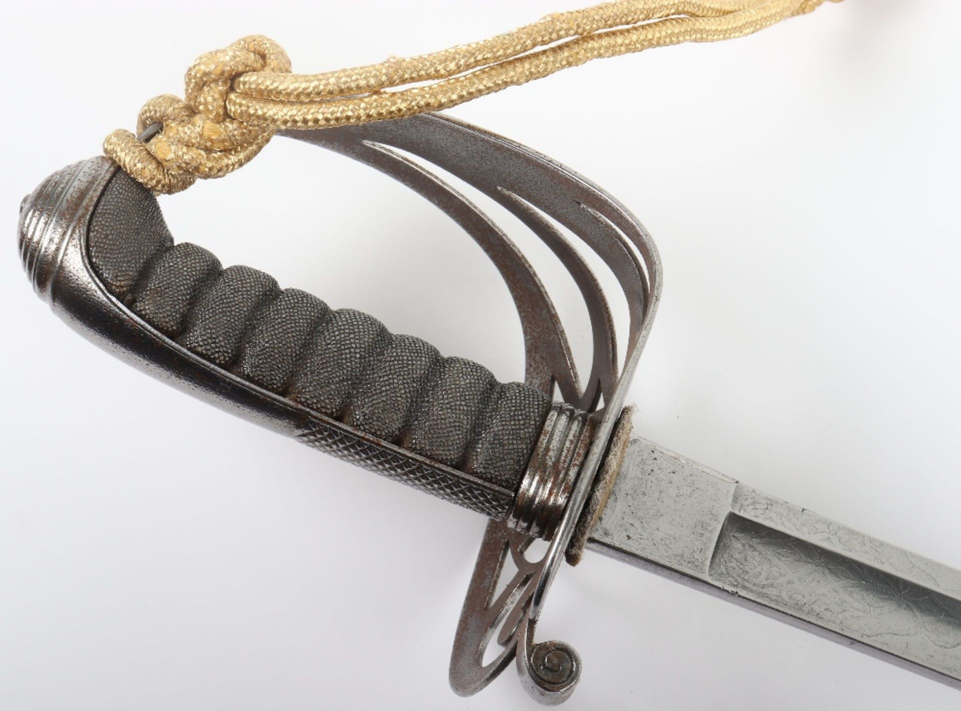 British 1845 Pattern Rifle Officers Sword - Image 14 of 16