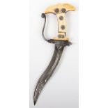 ^ Indian Dagger Khanjarli from Vizianagram, 17th or 18th Century