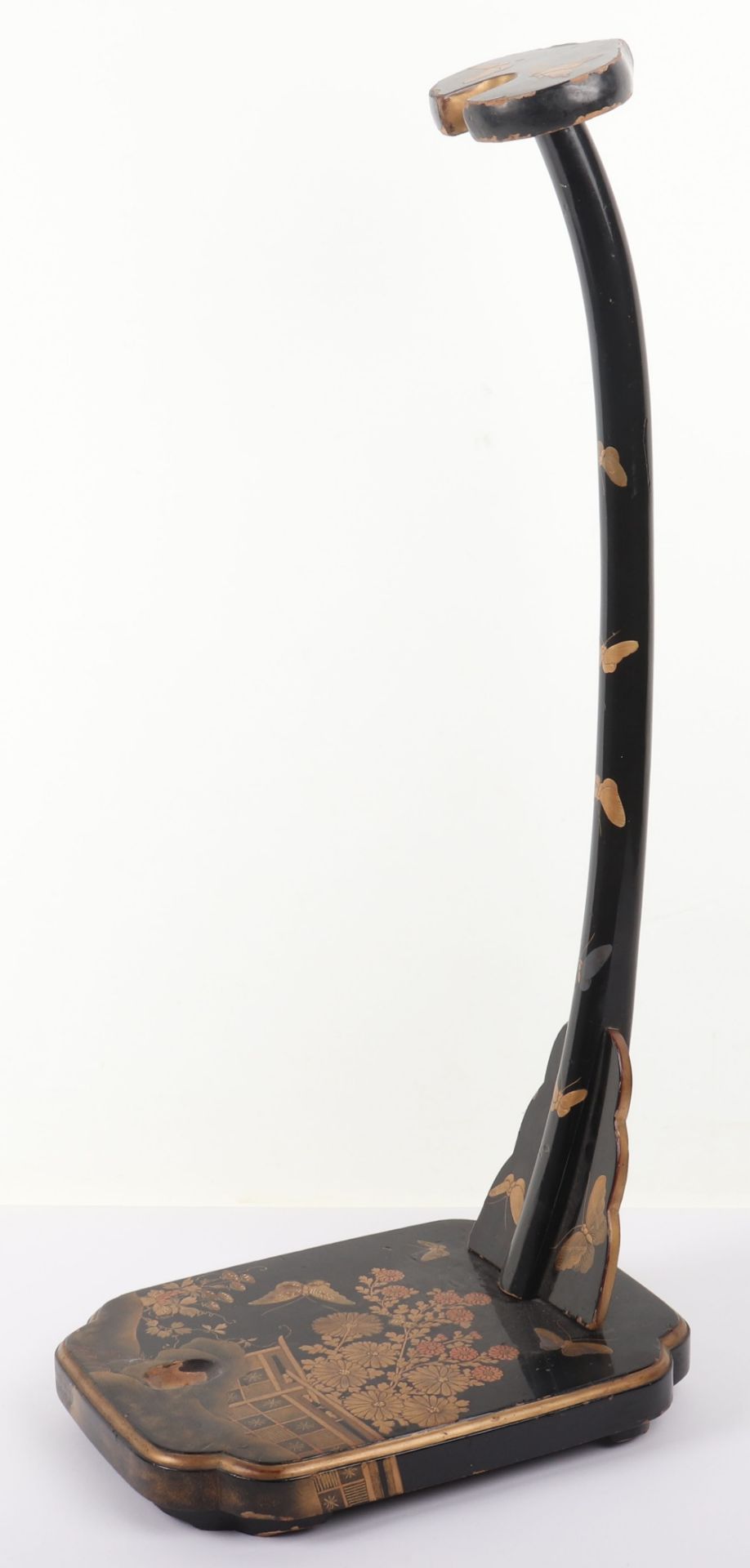 Japanese Lacquered Sword Stand Kake for a Tachi - Image 6 of 9