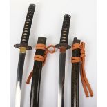 Pair of Japanese Swords Daisho