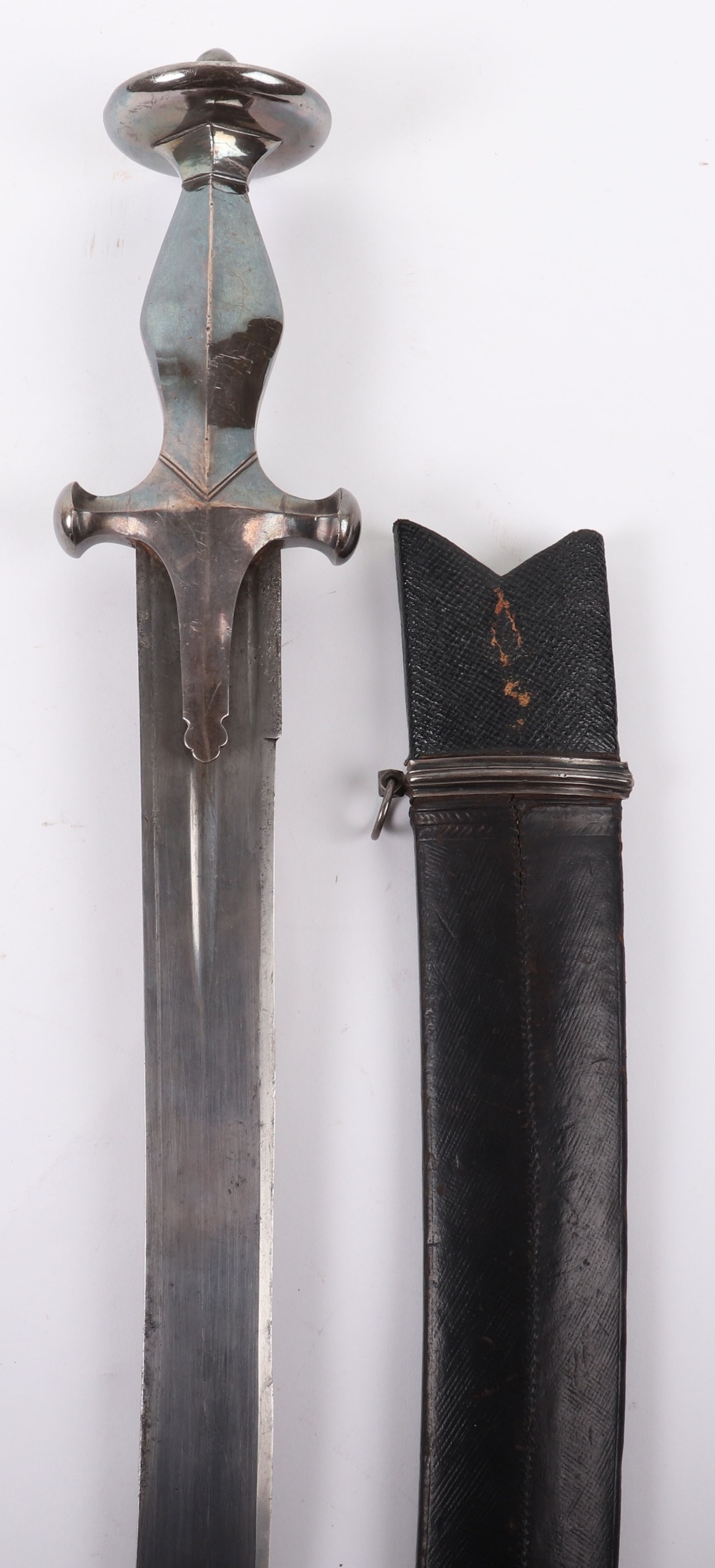 Indian Sword Tulwar, Probably Late 19th or Early 20th Century, Jaipur or Jodhpur - Bild 2 aus 13