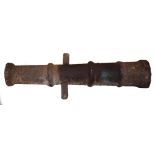 Heavy Chinese Cast Iron Cannon