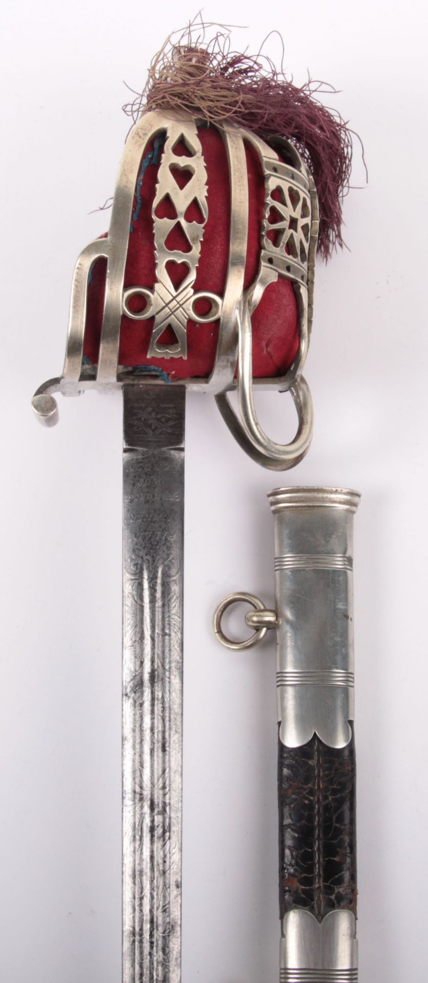 Charming and Well Made Victorian Scottish Basket Hilt Broadsword Built for a Child - Image 2 of 14
