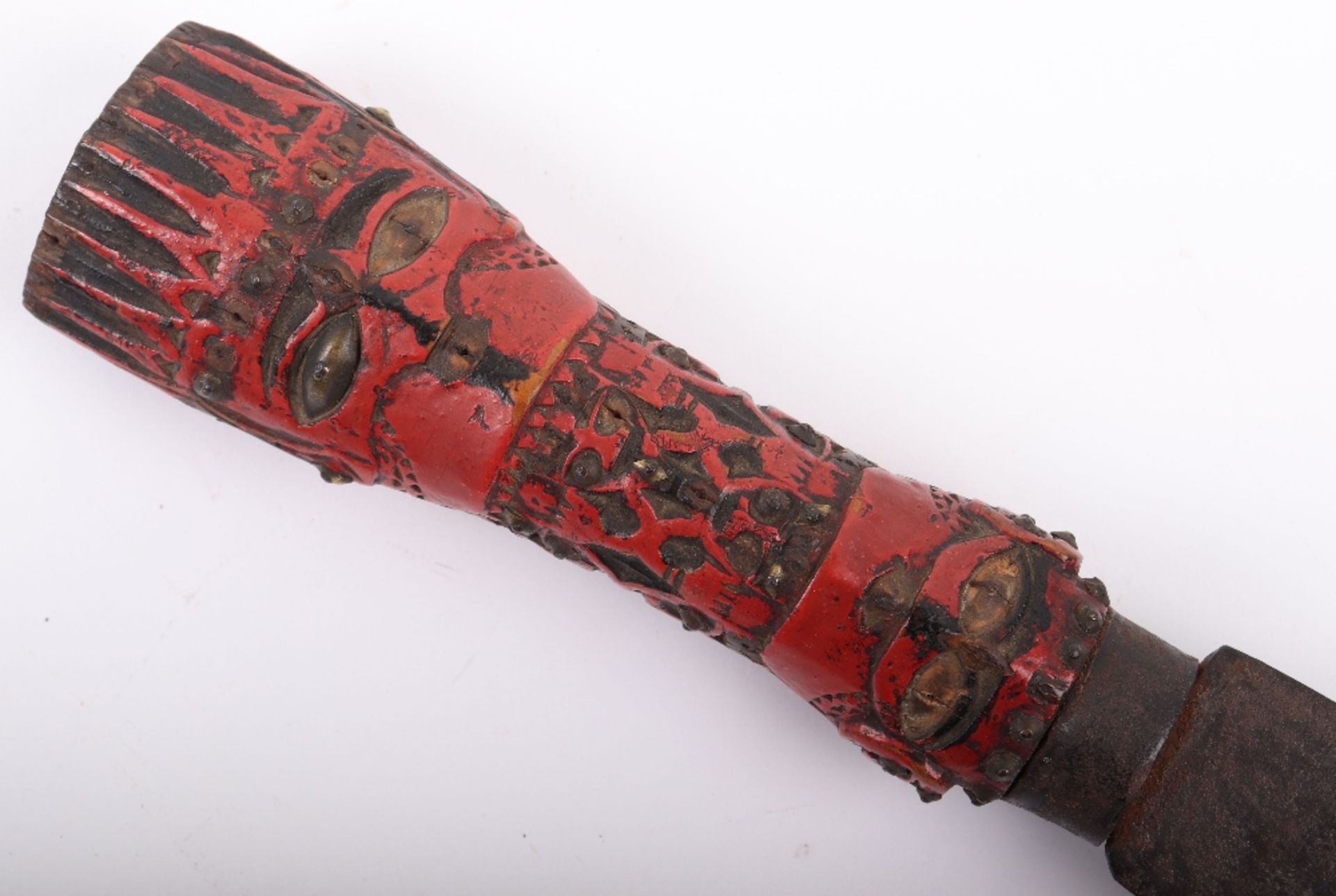 Rare Formosan (Taiwanese) Head Hunters Sword of the Paiwan, 19th Century - Image 5 of 12