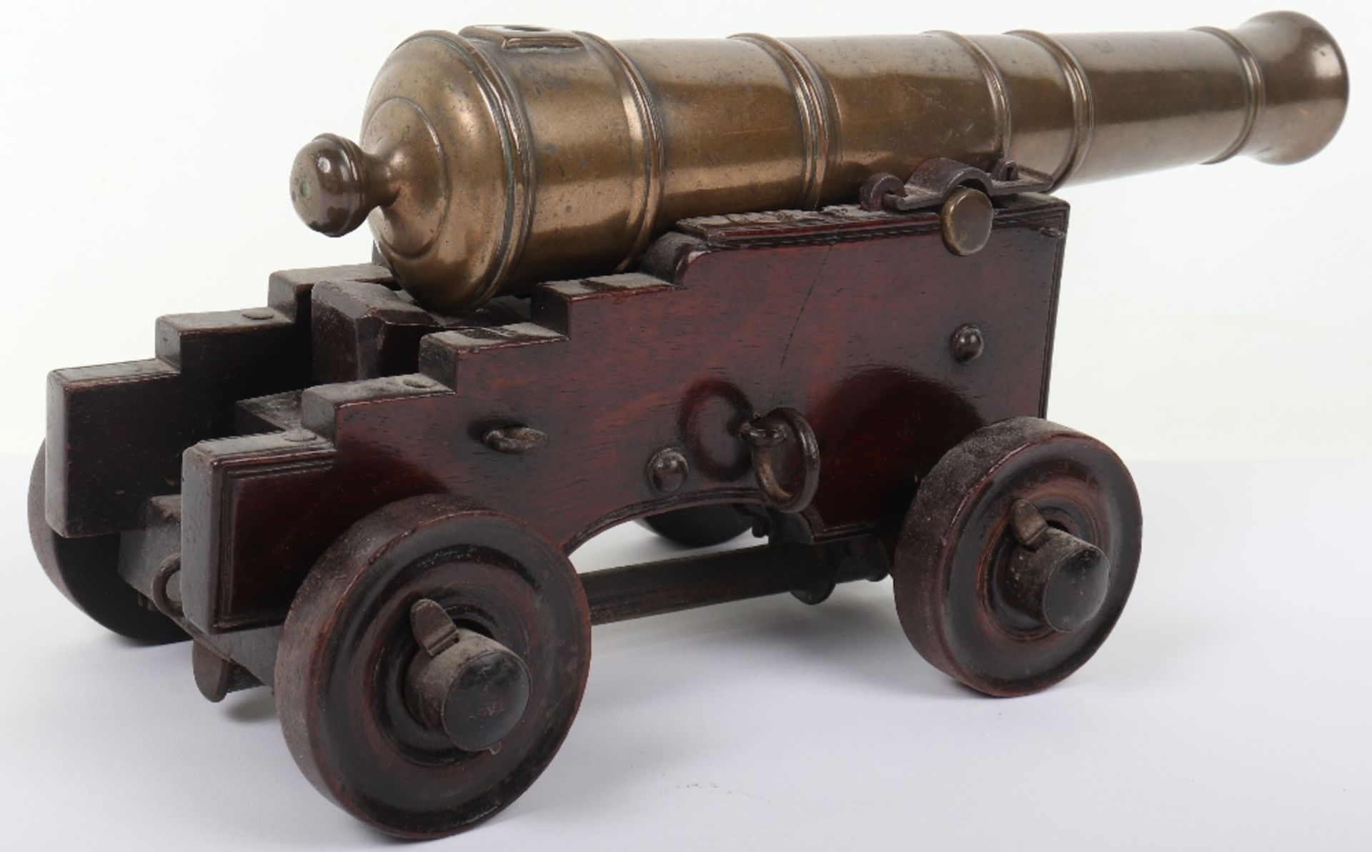 Contemporary Model of a Ships Cannon - Image 2 of 6