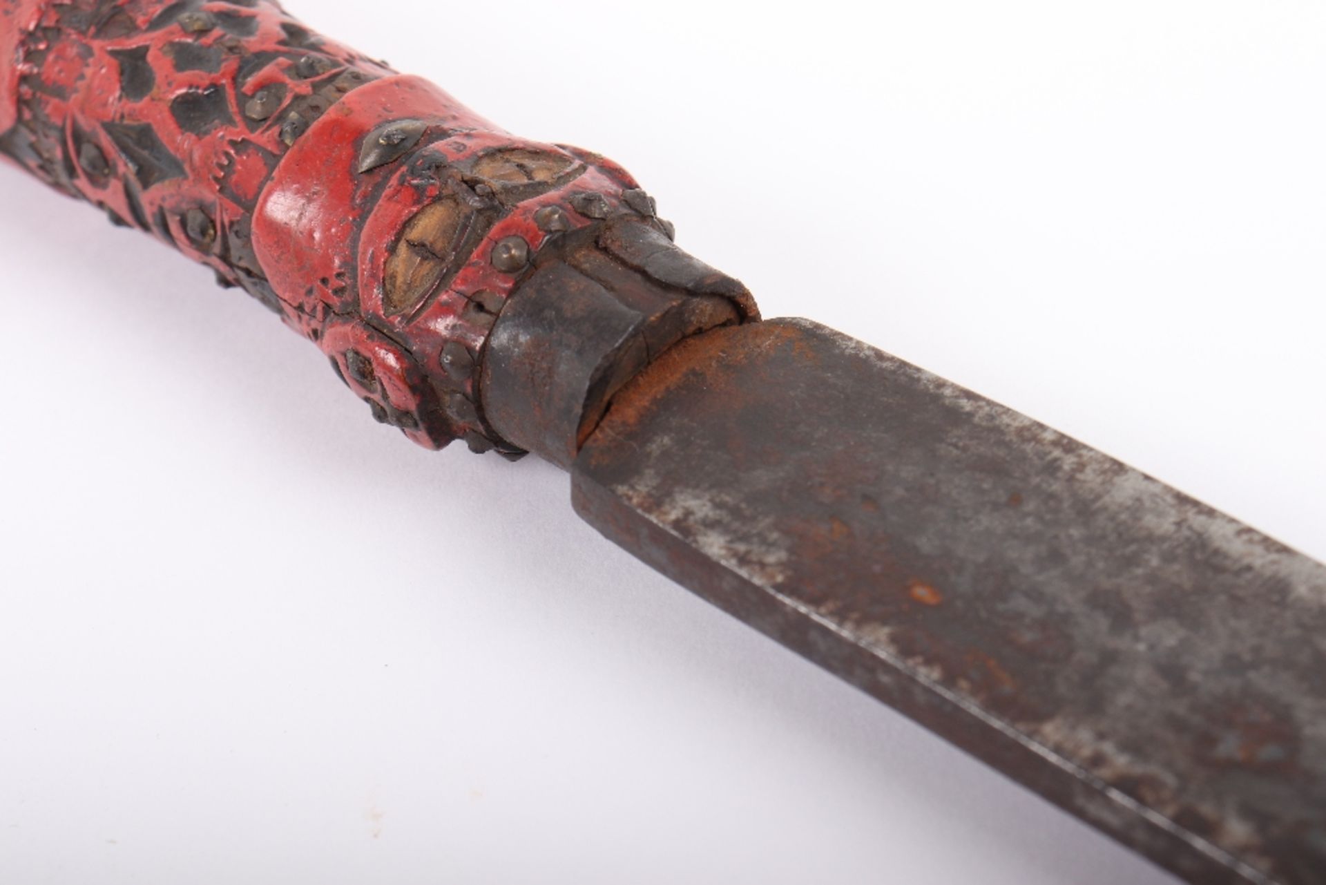 Rare Formosan (Taiwanese) Head Hunters Sword of the Paiwan, 19th Century - Image 10 of 12