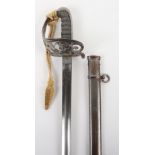 British 1845 Pattern Rifle Officers Sword