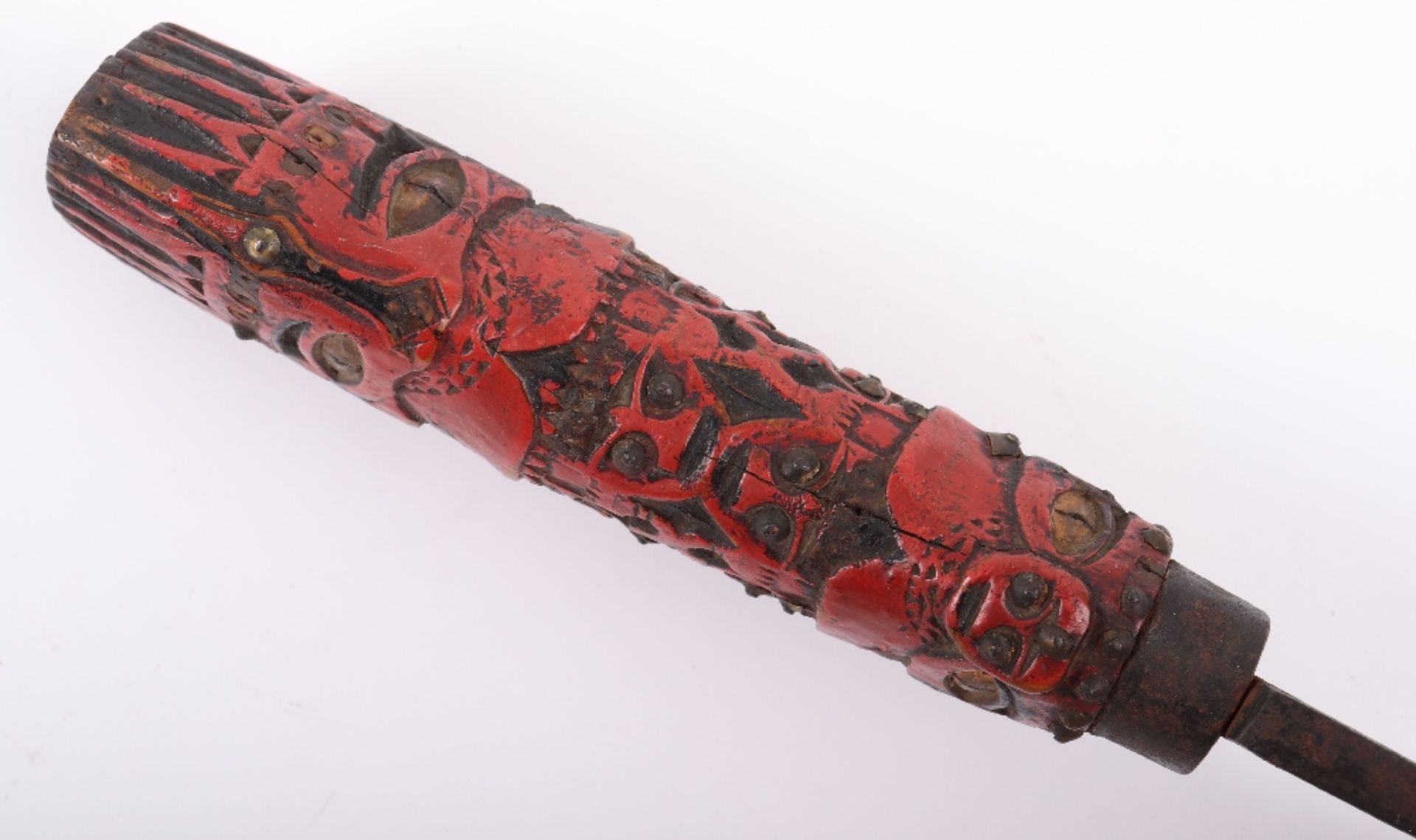 Rare Formosan (Taiwanese) Head Hunters Sword of the Paiwan, 19th Century - Image 8 of 12