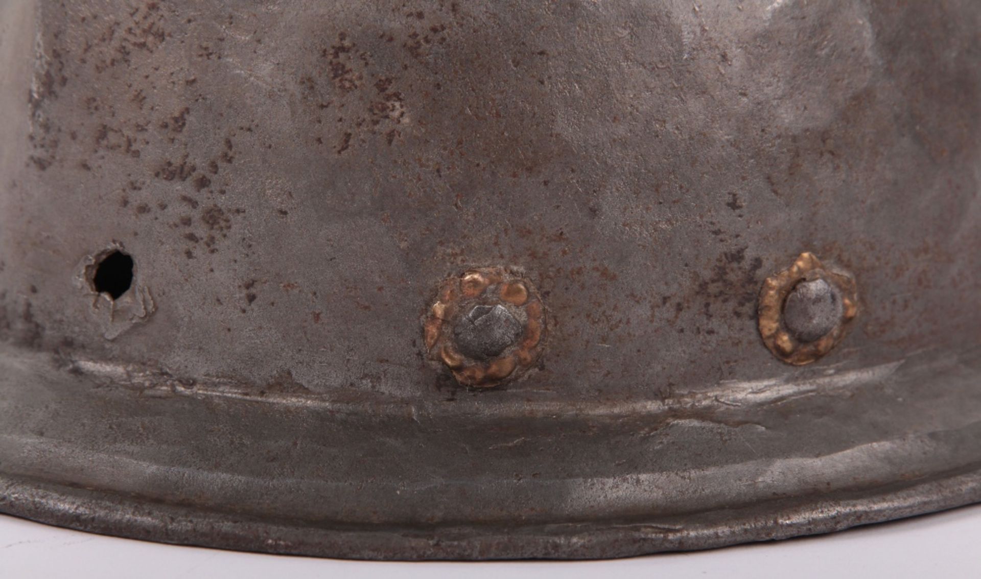 Good Heavy Italian Infantry Helmet Cabaset c.1580 - Image 8 of 10