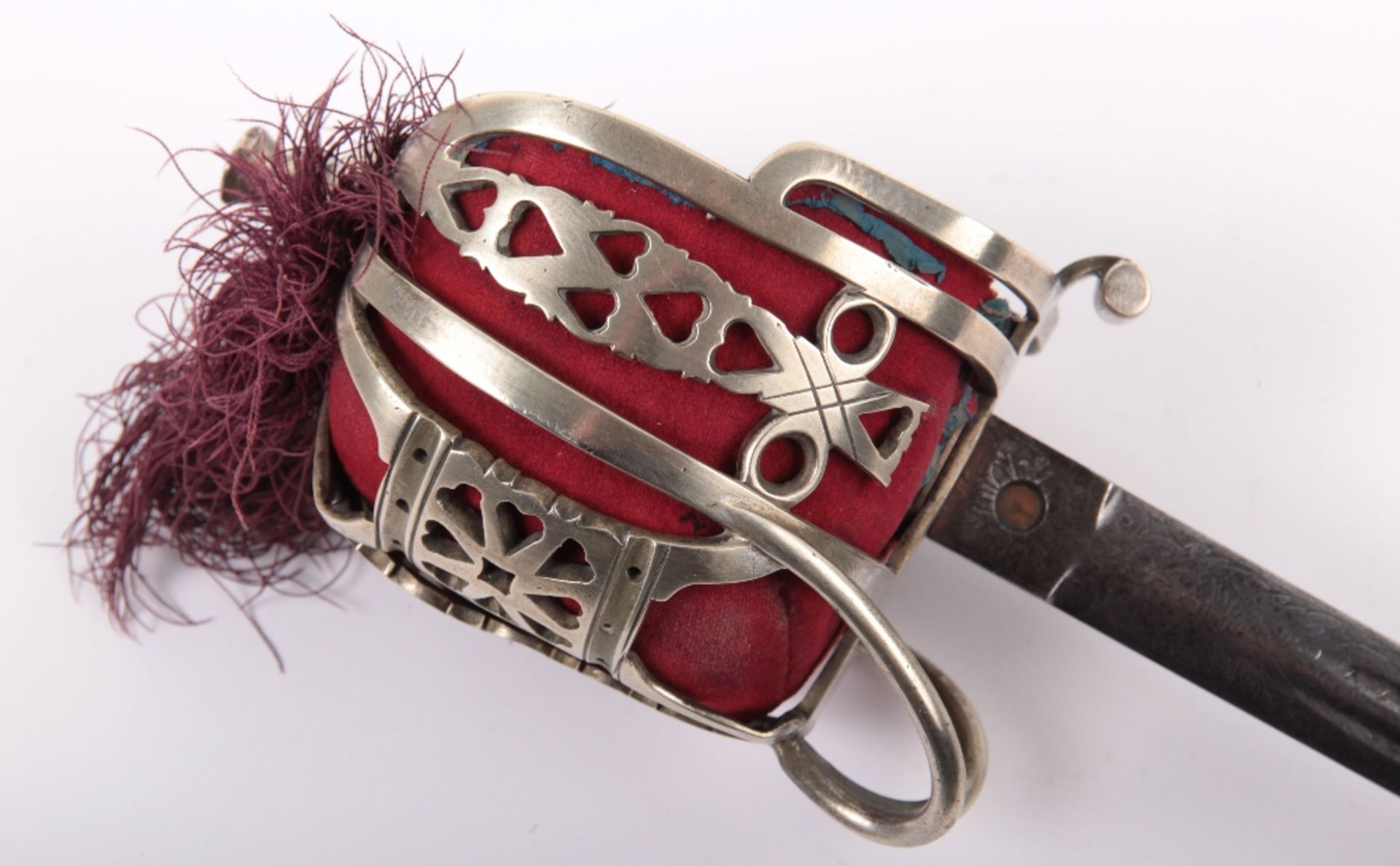Charming and Well Made Victorian Scottish Basket Hilt Broadsword Built for a Child - Image 5 of 14
