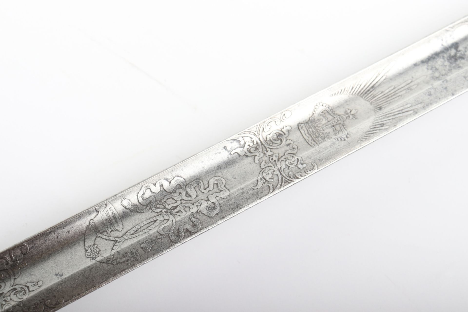 British 1845 Pattern Rifle Officers Sword - Image 9 of 17